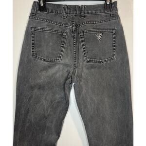 Vintage 90s Guess Jeans Women’s Size 27 Faded Black Tapered